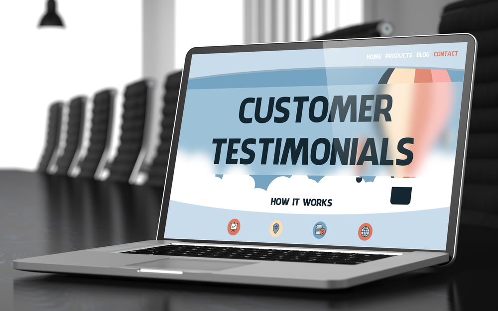 testimonials small business website