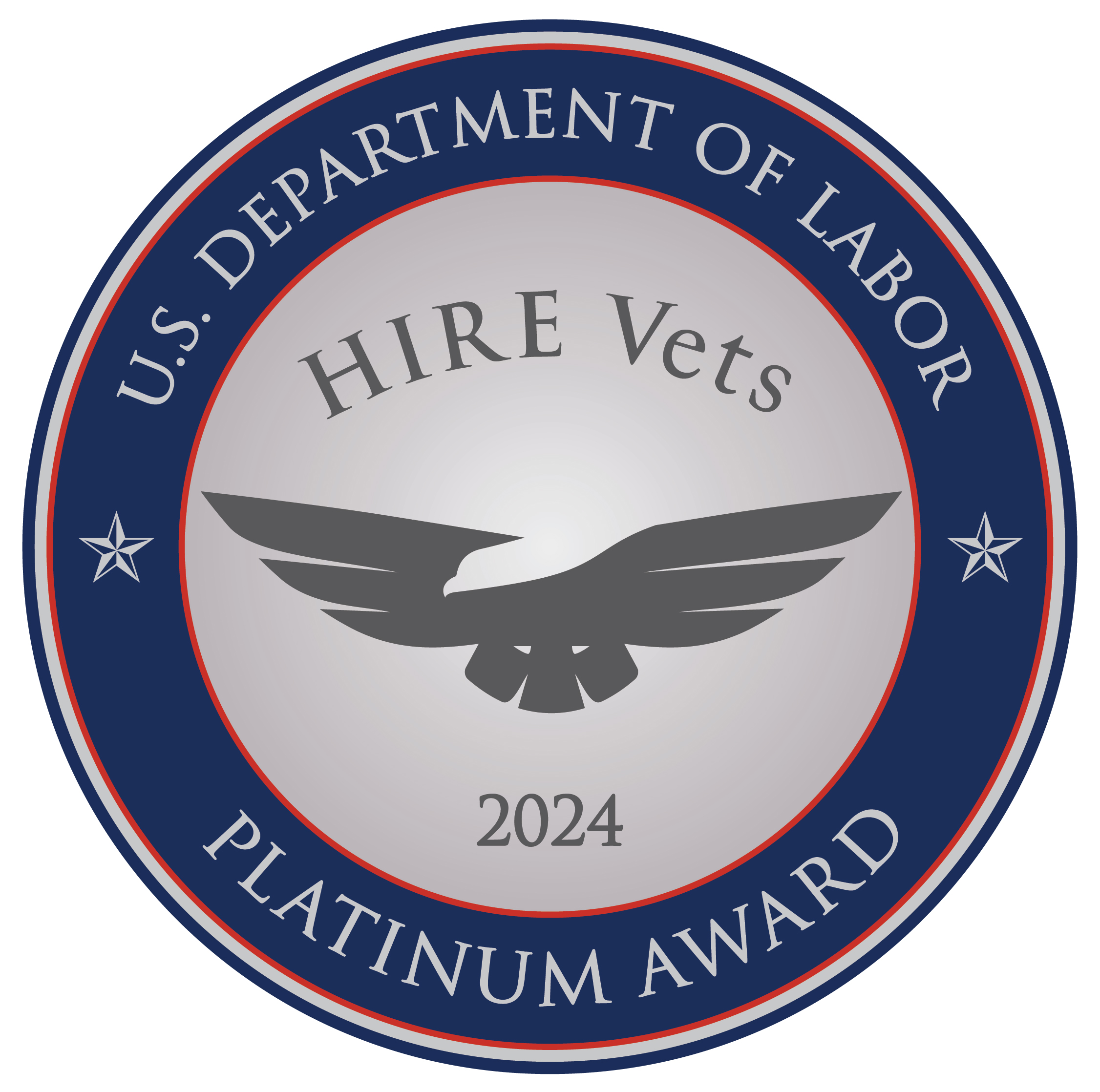 hire vets platinum award