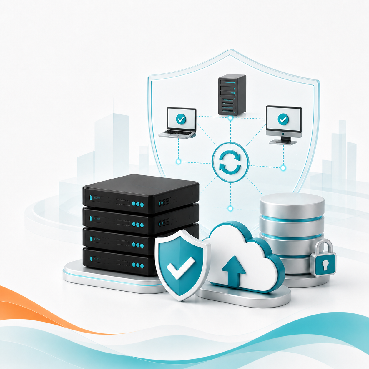 TekManagement Backup and Disaster Recovery for Data and Operations Backup and disaster recovery protecting business servers, cloud files, and secure data storage